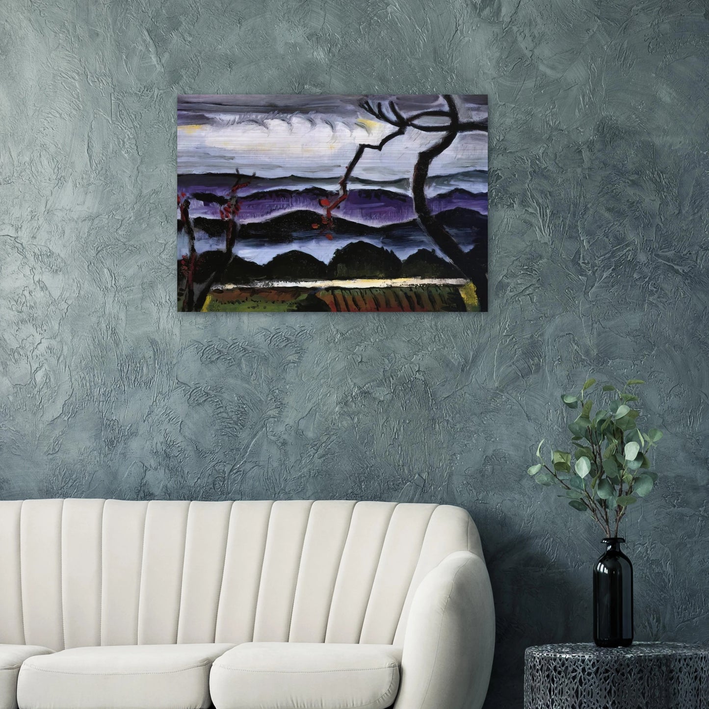HILLS - Man Ray Brushed Aluminum Print - 70x100 cm / 28x40 inches | Man Ray Aluminum Print | Man Ray Prints
