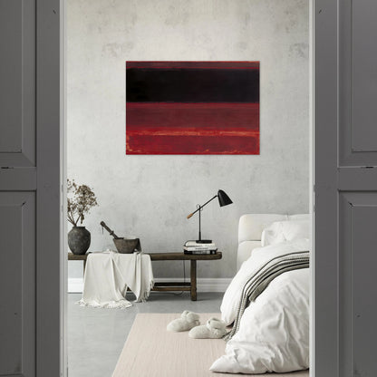 Four Darks in Red - 1958 - Mark Rothko Brushed Aluminum Print - 70x100 cm / 28x40 inches | Mark Rothko Aluminum Print | Mark Rothko Prints