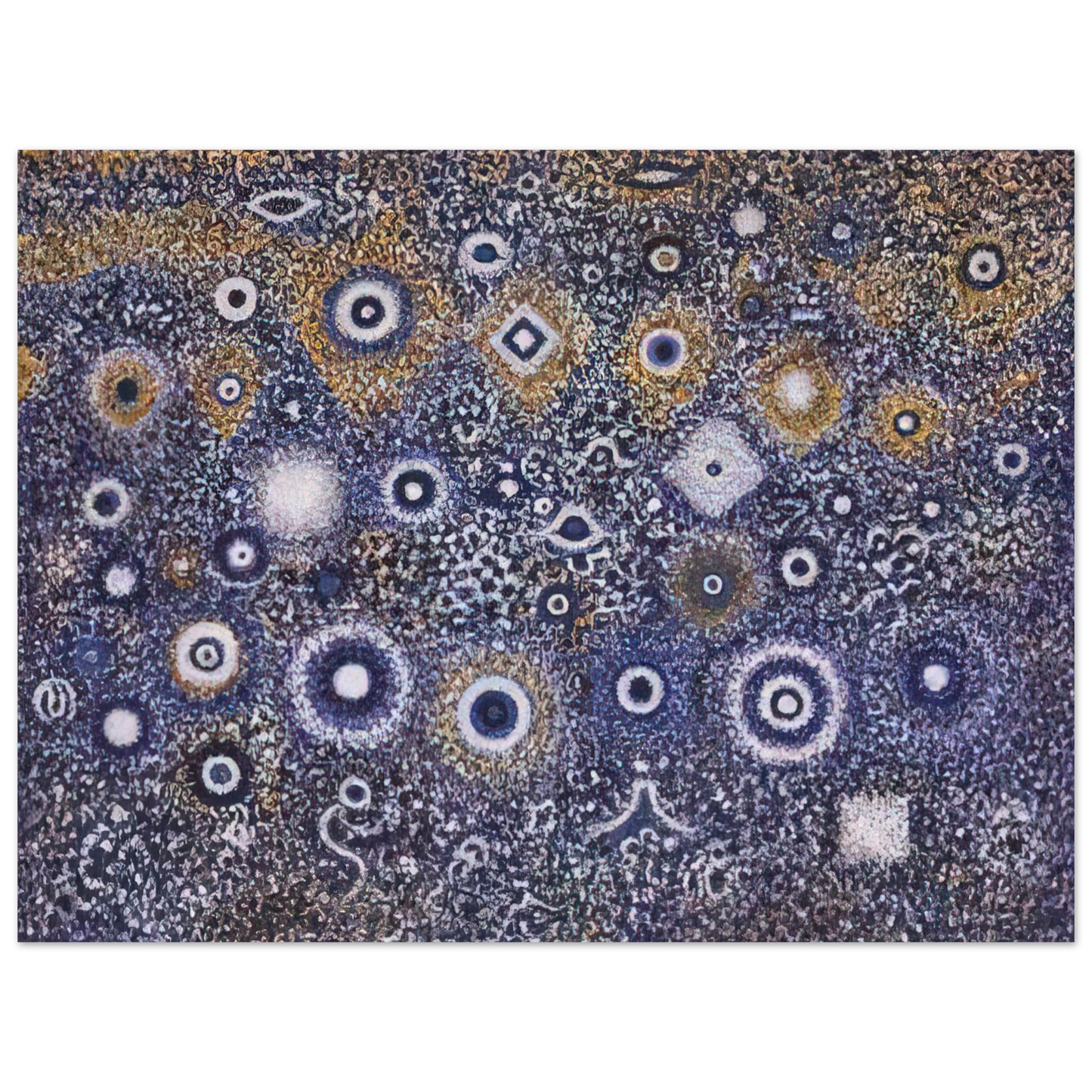 Richard Pousette-Dart - Night Landscape  75x100 cm / 30x40inches Fine Art Poster