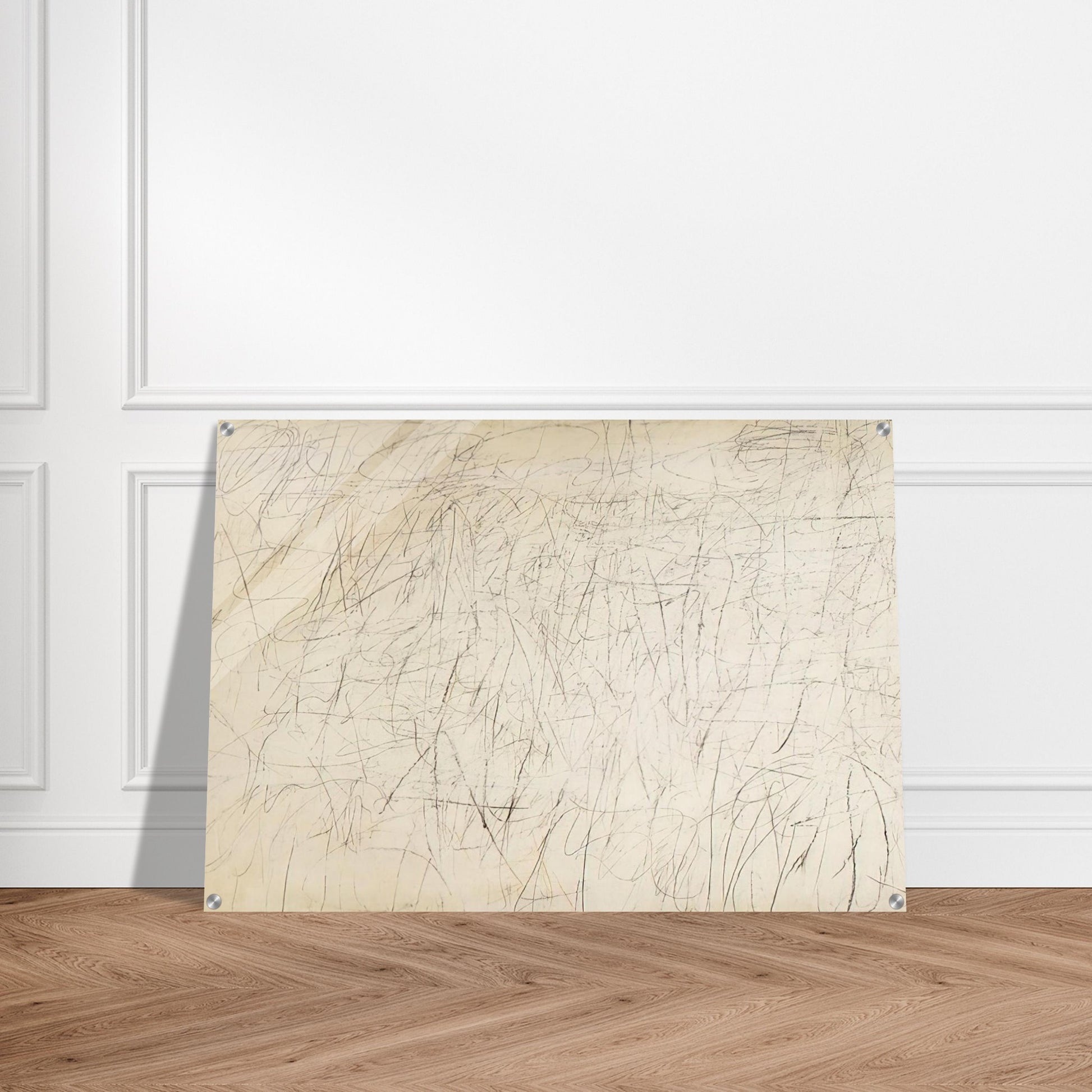The Geeks - Cy Twombly Acrylic Print - 70x100 cm / 28x40″ inches | Cy Twombly Wall Art | Cy Twombly Prints