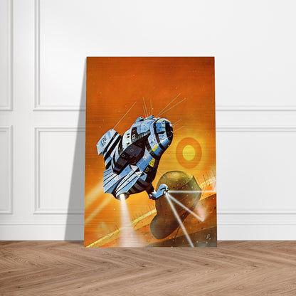 Chris Foss - Chris Foss Brushed Aluminum Print - 70x100 cm / 28x40 inches | Chris Foss Aluminum Print | Chris Foss Prints