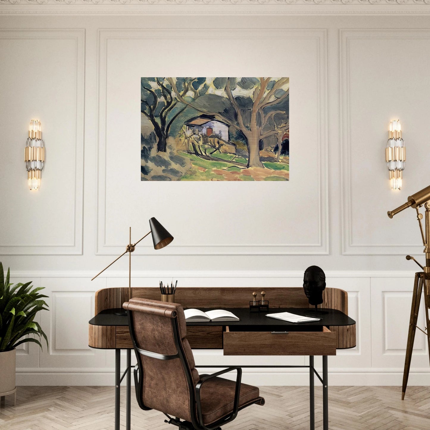 LANDSCAPE - Henri Matisse Brushed Aluminum Print - 70x100 cm / 28x40 inches | Henri Matisse Aluminum Print | Henri Matisse Prints