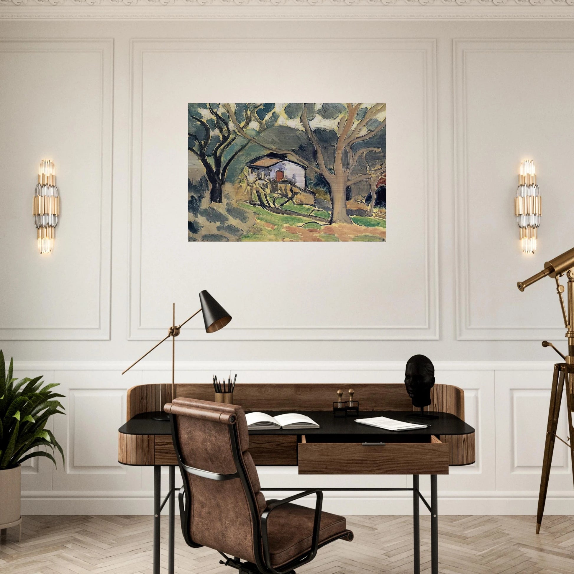 LANDSCAPE - Henri Matisse Brushed Aluminum Print - 70x100 cm / 28x40 inches | Henri Matisse Aluminum Print | Henri Matisse Prints