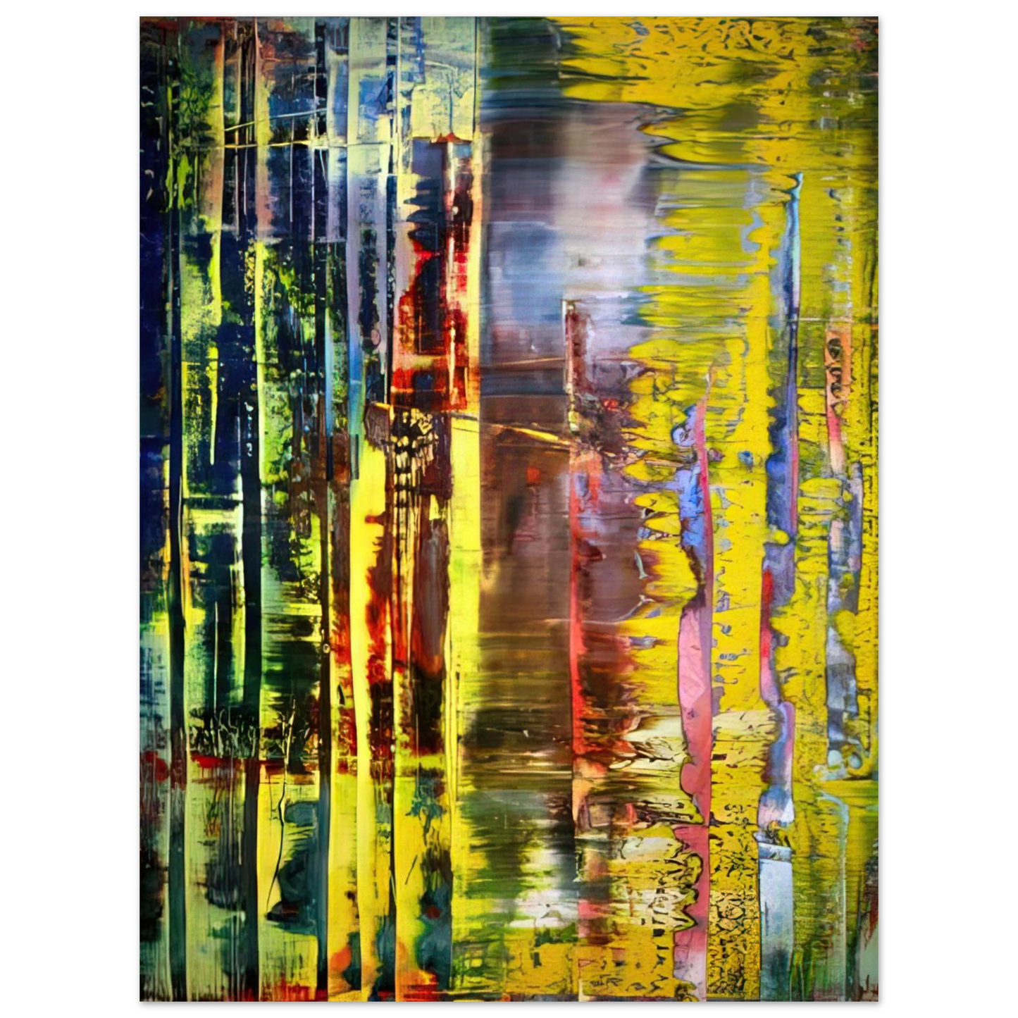 Gerhard Richter - ABSTRACT PAINTING 780 1  75x100 cm / 30x40inches Fine Art Poster
