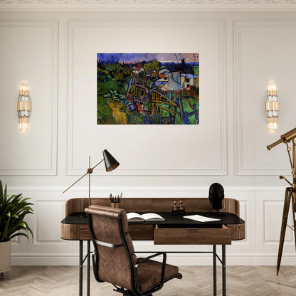 LANDSCAPE 1906 - Andre Derain Brushed Aluminum Print - 70x100 cm / 28x40 inches | Andre Derain Aluminum Print | Andre Derain Prints