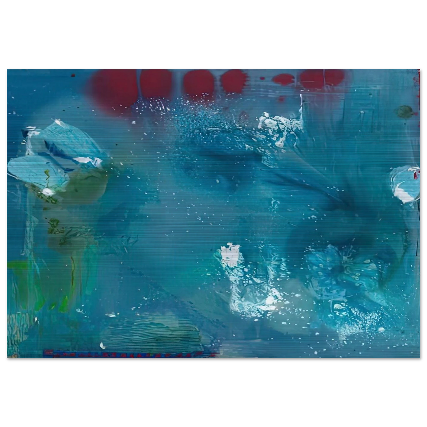 Stella Polaris, 1990- - Helen Frankenthaler Brushed Aluminum Print - 70x100 cm / 28x40 inches | Helen Frankenthaler Aluminum Print | Helen Frankenthaler Prints