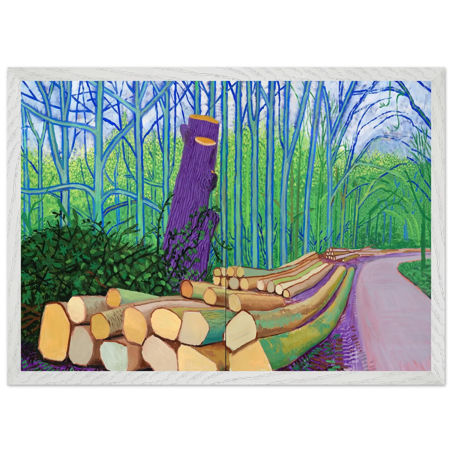 David Hockney - David Hockney Wall art - A2 (42 x 59.4  cm) - Fine Art Poster - -