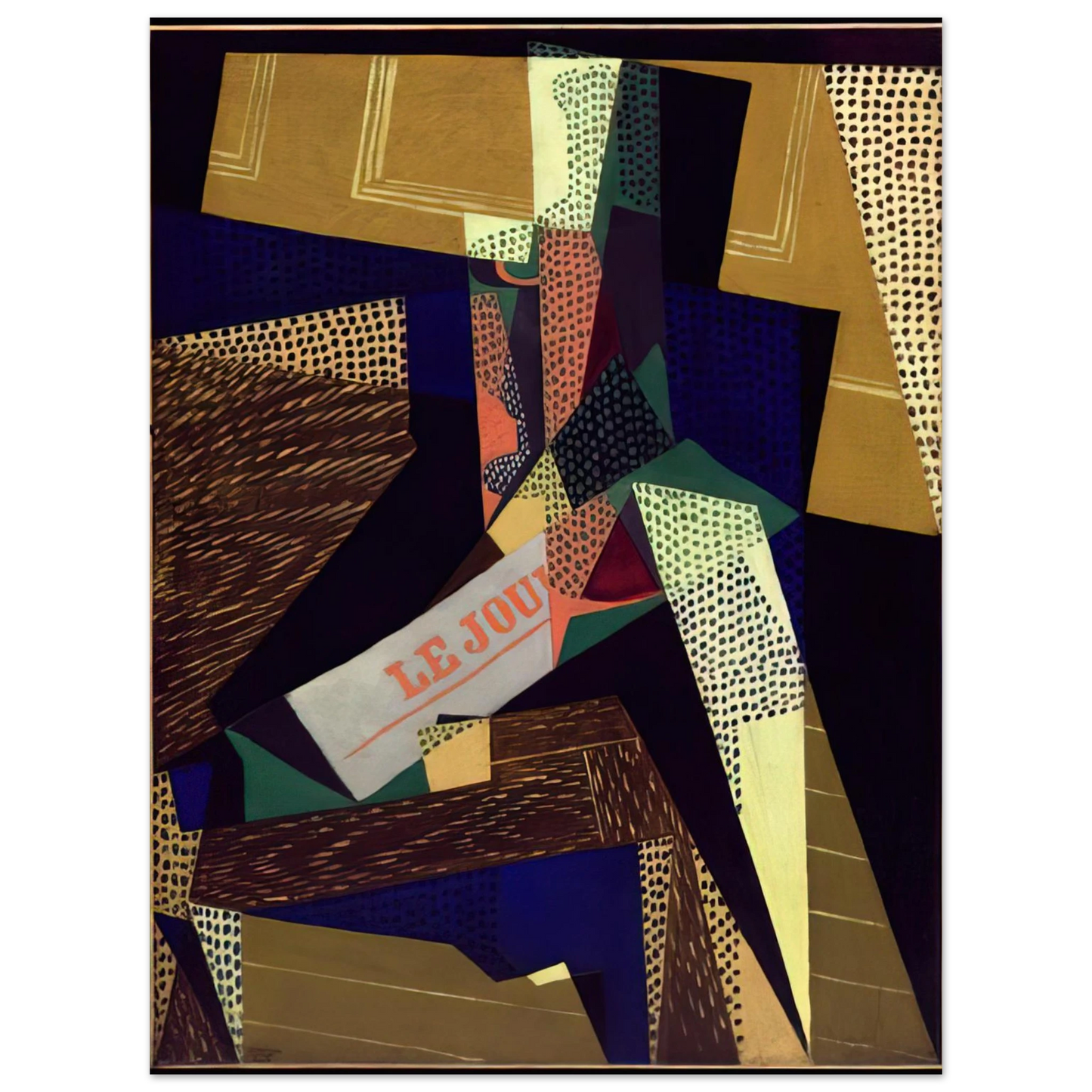 Juan Gris - STILL LIFE 1916  75x100 cm / 30x40inches Fine Art Poster