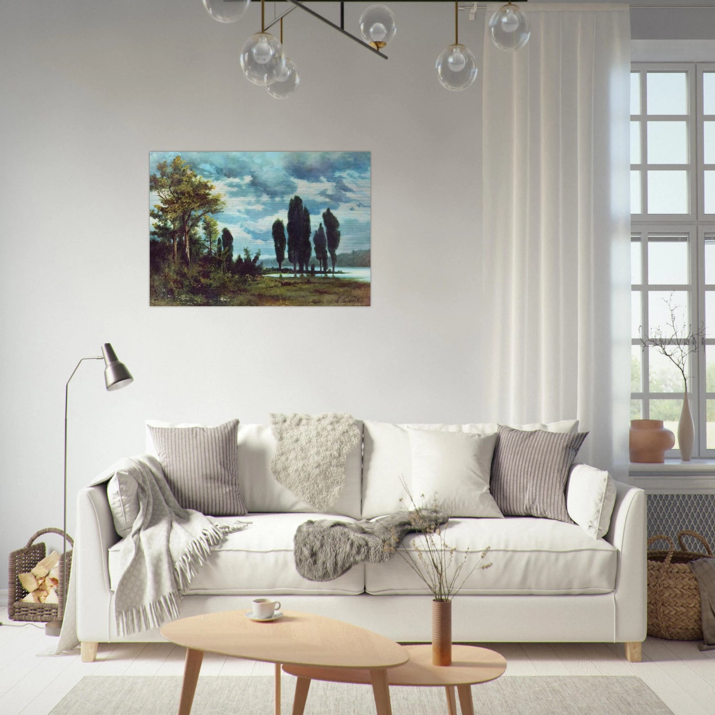 Landscape - Arkhyp Kuindzhi Brushed Aluminum Print - 70x100 cm / 28x40 inches | Arkhyp Kuindzhi Aluminum Print | Arkhyp Kuindzhi Prints