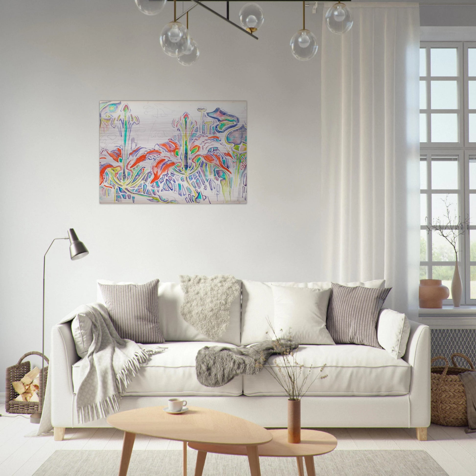 Walter Anderson - Walter Anderson Brushed Aluminum Print - 70x100 cm / 28x40 inches | Walter Anderson Aluminum Print | Walter Anderson Prints