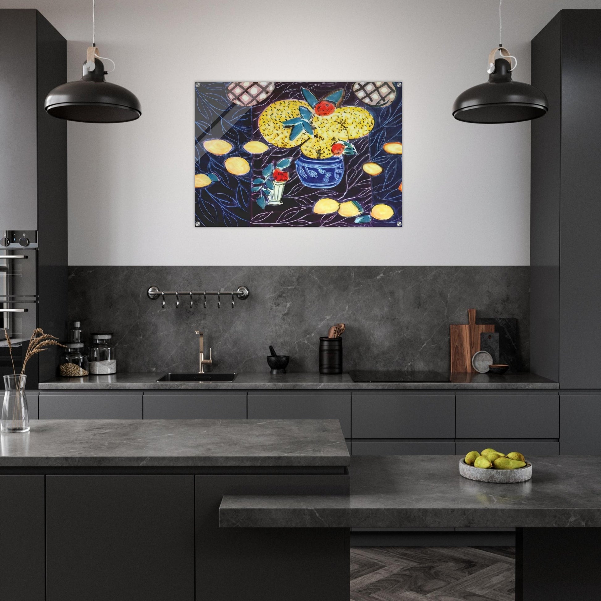 LEMONS AND MIMOSA 1944 - Henri Matisse Acrylic Print - 70x100 cm / 28x40″ inches