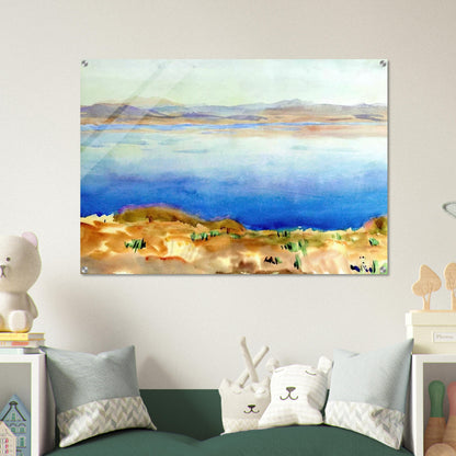 The Lake of Tiberias - John Singer Sargent Acrylic Print - 70x100 cm / 28x40″ inches