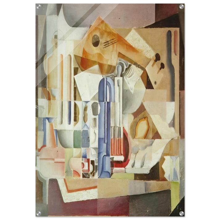 CRYSTALLINE STILL LIFE - Salvador Dali Acrylic Print - 70x100 cm / 28x40″ inches