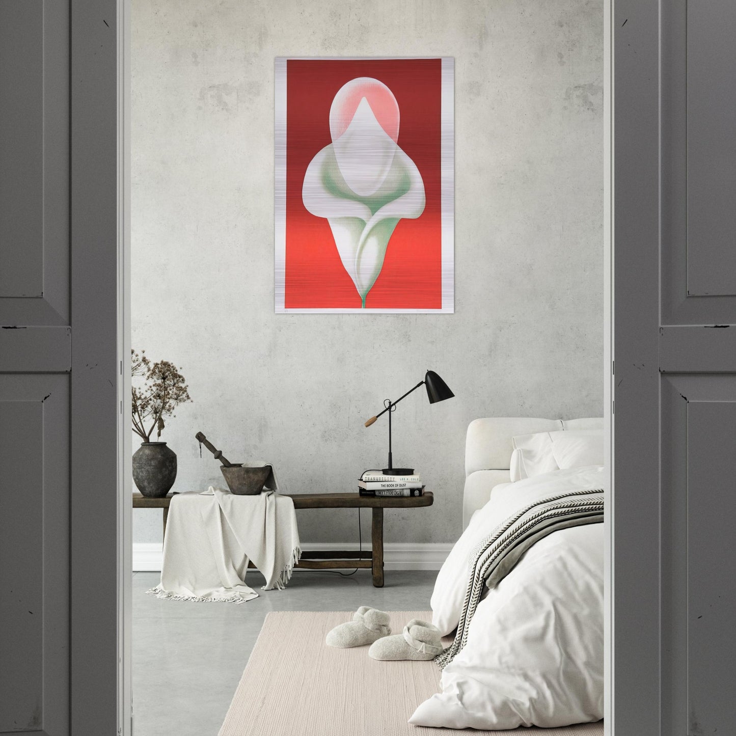 Abstract Tulip - 1979 - Clarence Holbrook Carter Brushed Aluminum Print - 70x100 cm / 28x40 inches | Clarence Holbrook Carter Aluminum Print | Clarence Holbrook Carter Prints