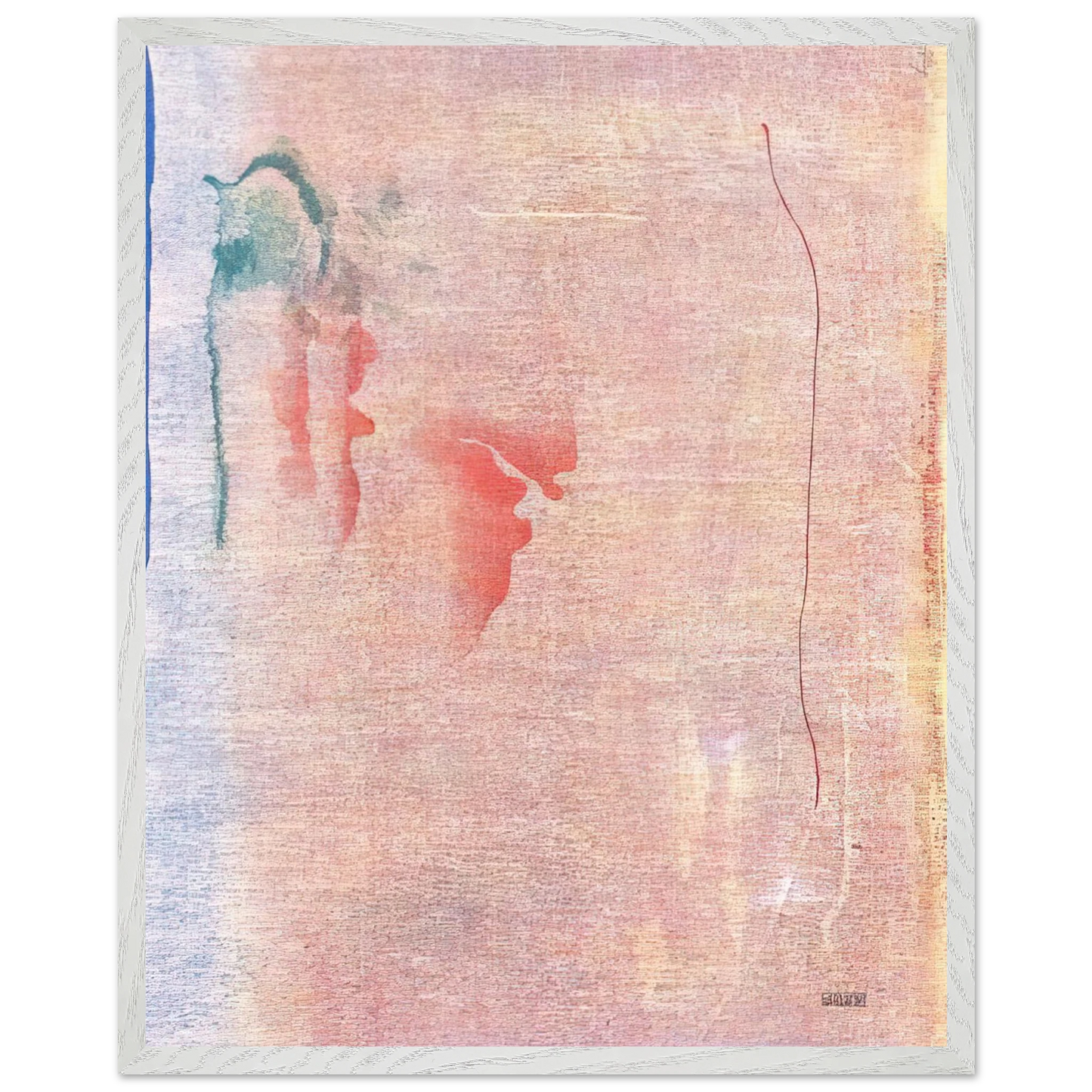 Helen Frankenthaler - Cedar Hill - 1983 Wall art - 50x70 cm / 20x28 inches - Fine Art Poster-canvas - -
