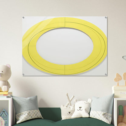 RING IMAGE M 2010 - Robert Mangold Acrylic Print - 70x100 cm / 28x40″ inches