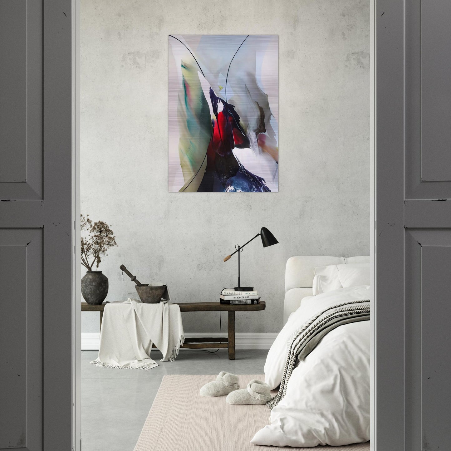 Phenomena Tarot Over - Paul Jenkins Brushed Aluminum Print - 70x100 cm / 28x40 inches | Paul Jenkins Aluminum Print | Paul Jenkins Prints