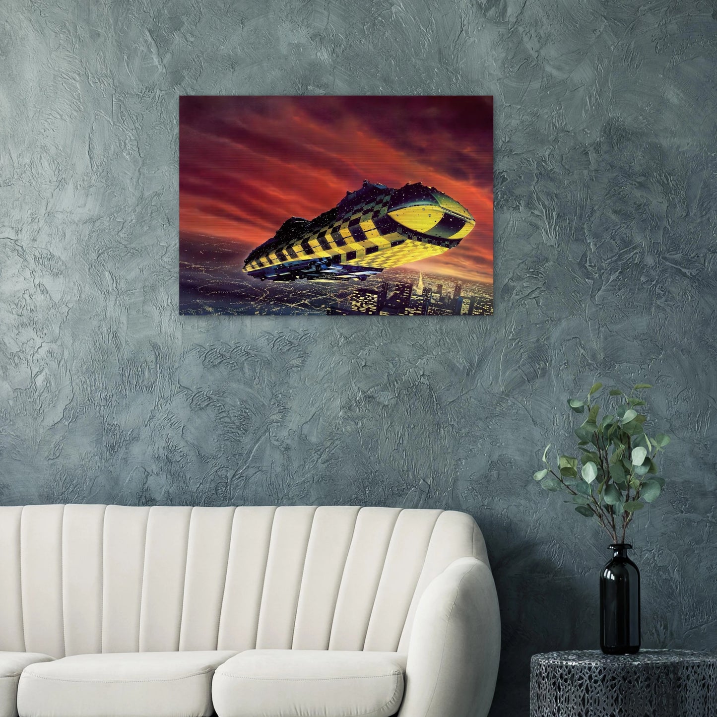 Chris Foss - Chris Foss Brushed Aluminum Print - 70x100 cm / 28x40 inches | Chris Foss Aluminum Print | Chris Foss Prints