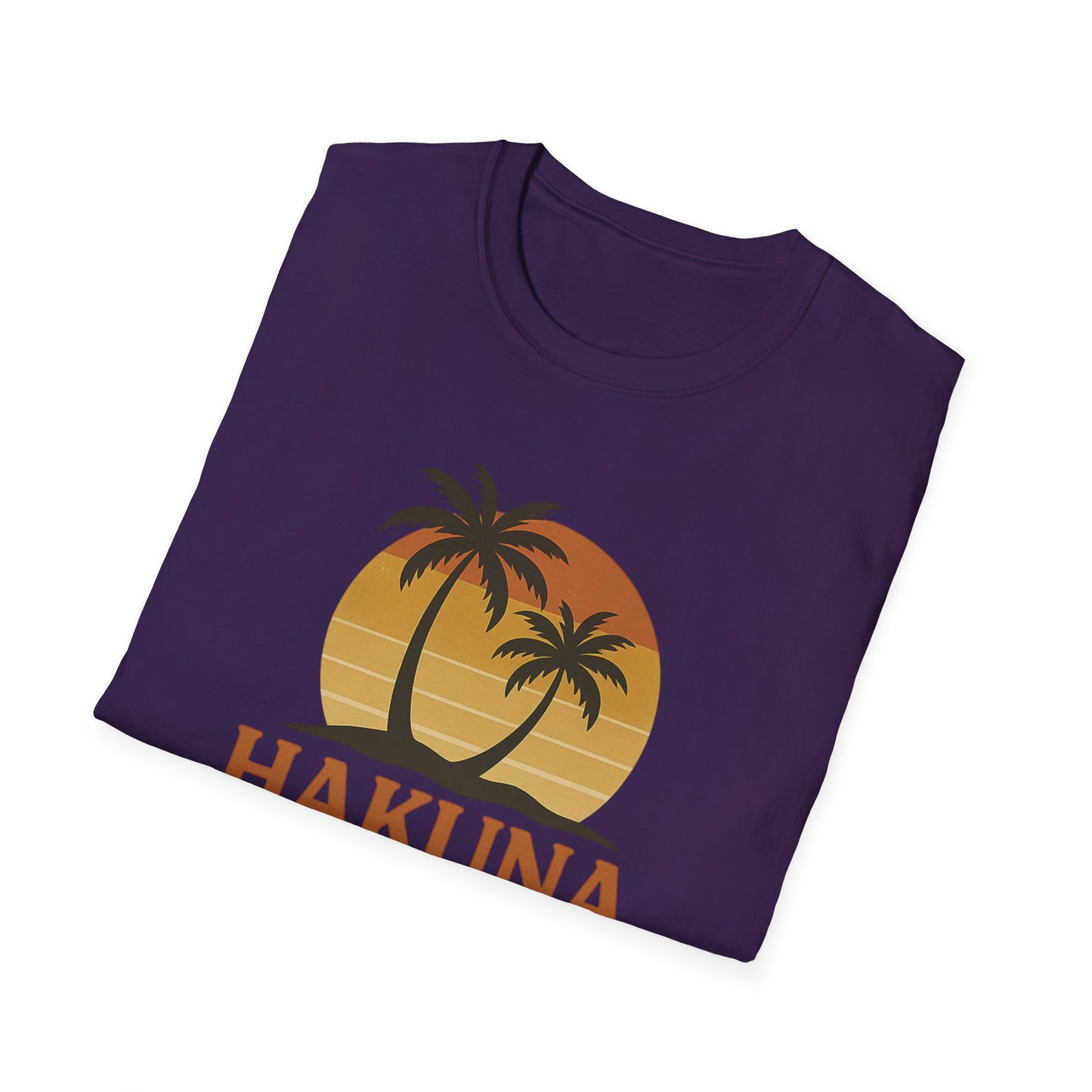 Hakuna Matata Retro-T-Shirt mit Grafik, „Keine Sorgen“-Shirt mit positiver Ausstrahlung, Vintage-T-Shirt im 90er-Jahre-Stil, Shirt mit Wohlfühl-Zitat, Unisex-Geschenk