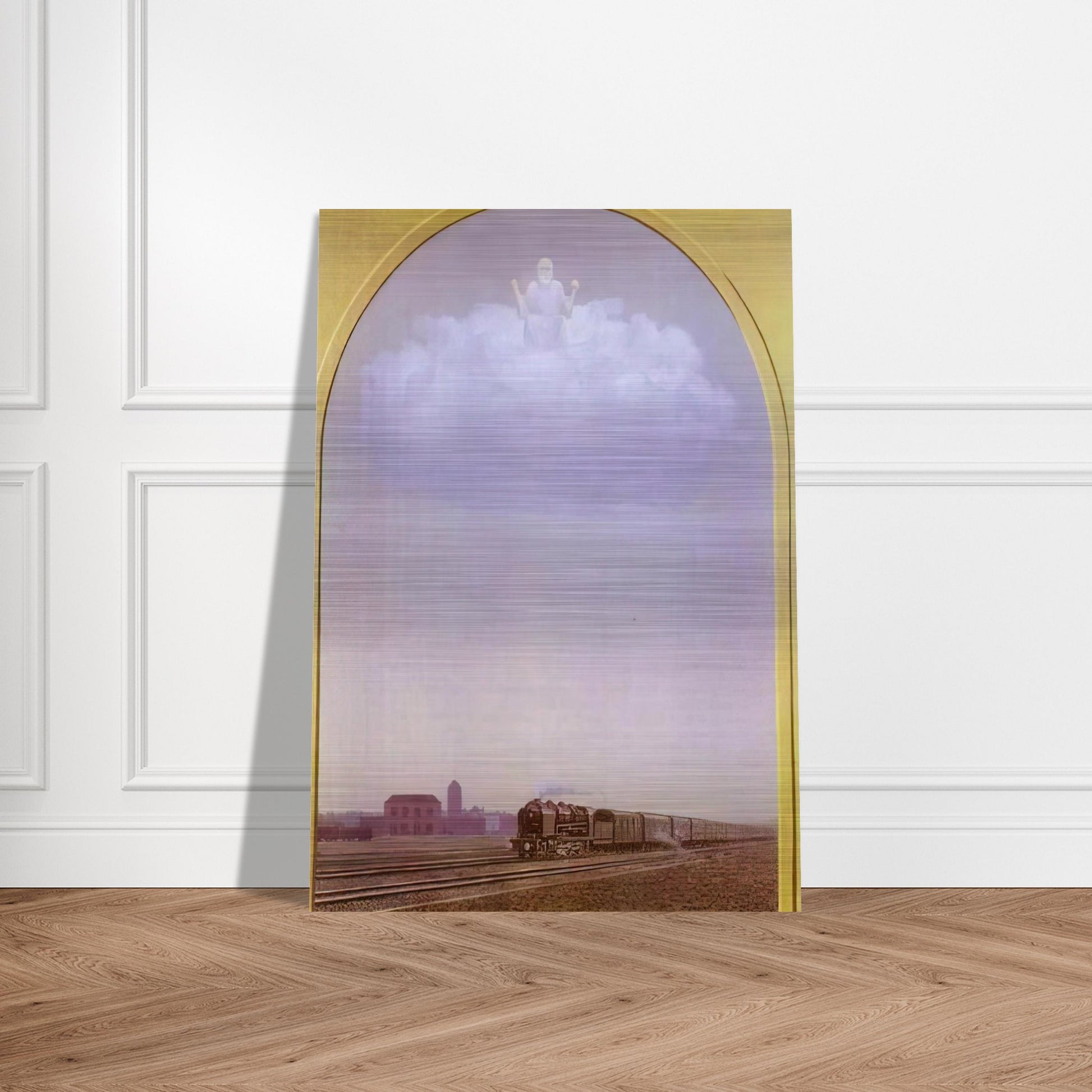 THE NIGHTINGALE 1962 - Rene Magritte Brushed Aluminum Print - 70x100 cm / 28x40 inches | Rene Magritte Aluminum Print | Rene Magritte Prints