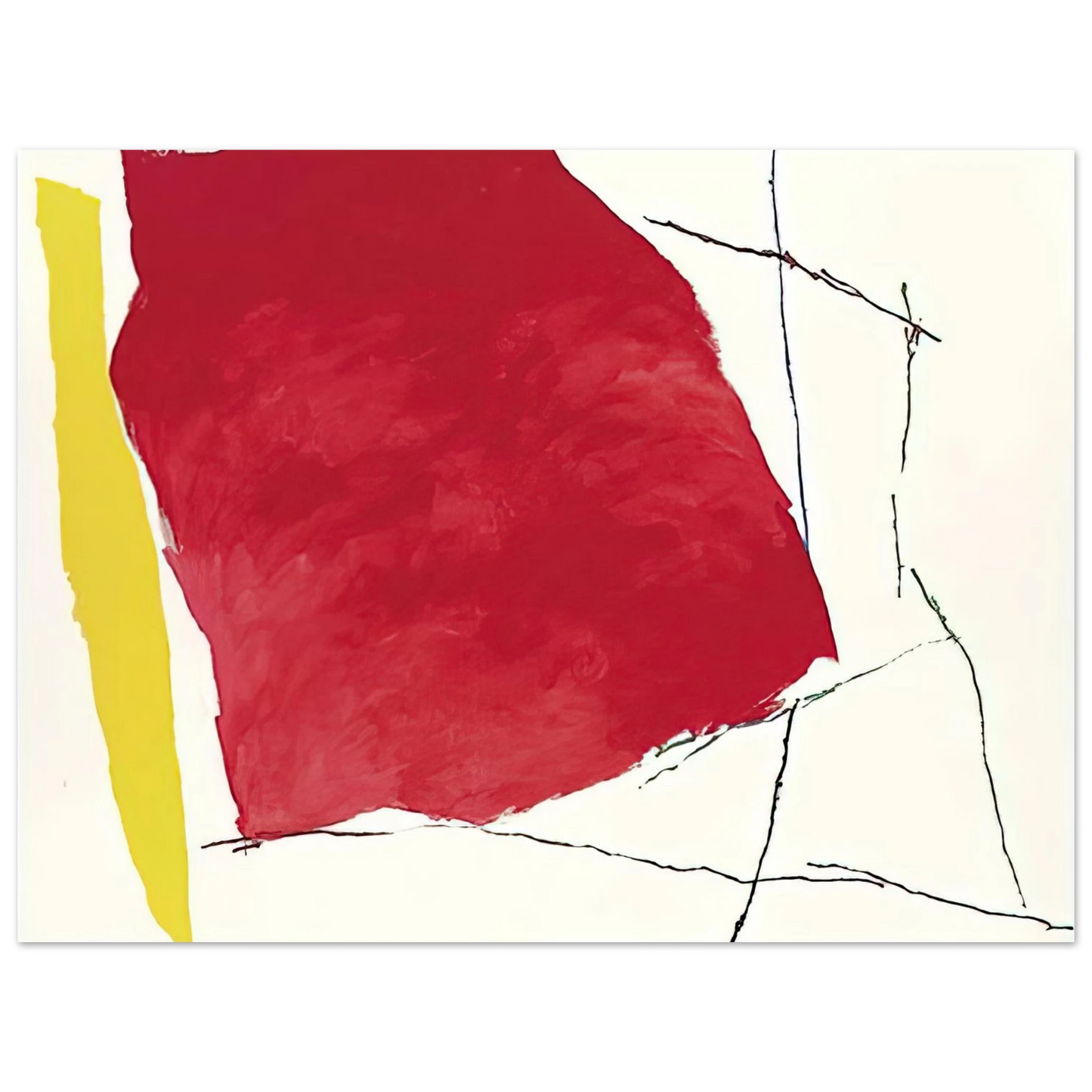 Ray Parker - Untitled - 1979  75x100 cm / 30x40inches Fine Art Poster