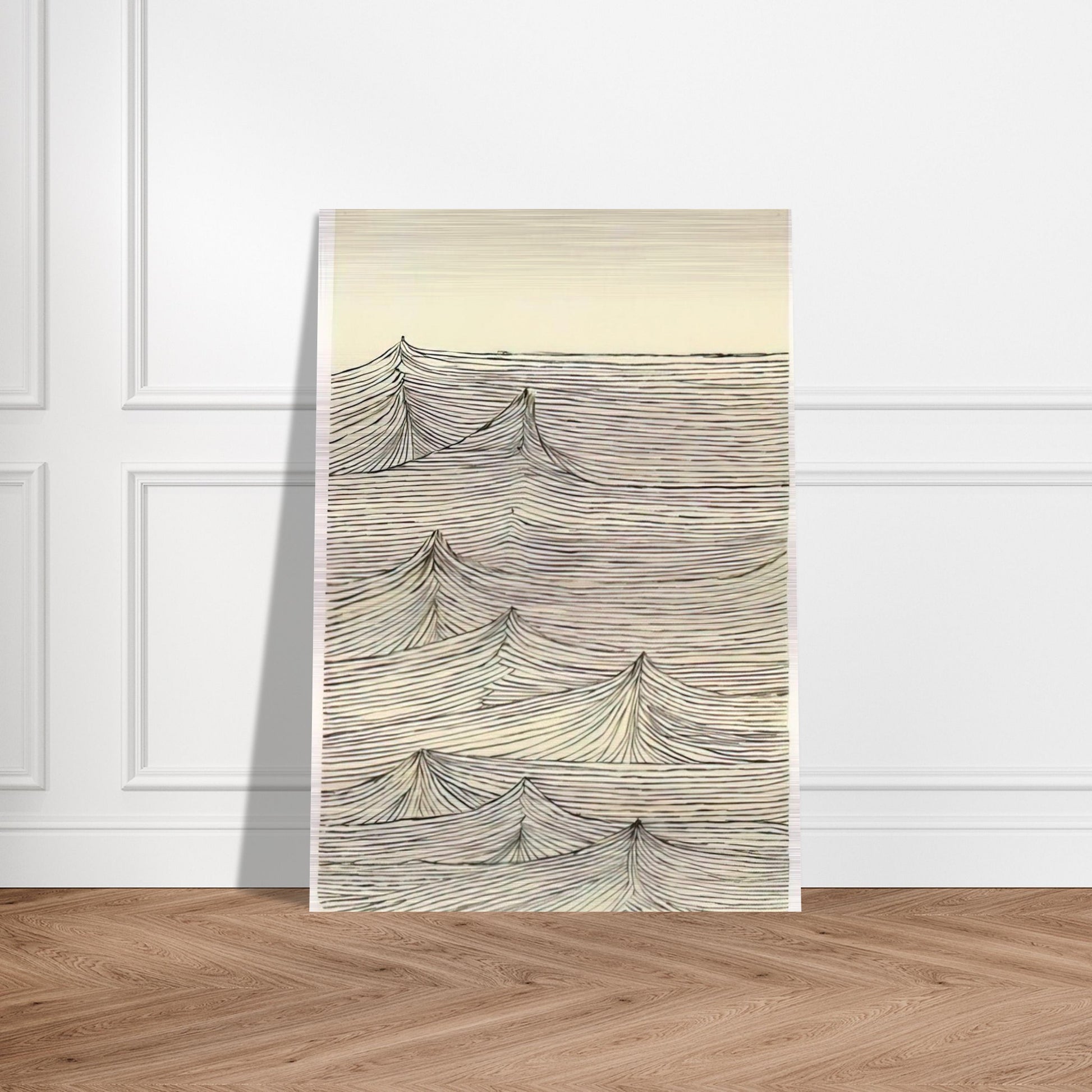 UNTITLED 2 - Louise Bourgeois Brushed Aluminum Print - 70x100 cm / 28x40 inches | Louise Bourgeois Aluminum Print | Louise Bourgeois Prints
