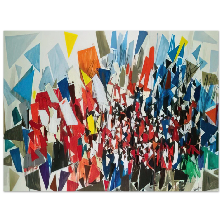 Robert Goodnough - K-B-2 - 1992  75x100 cm / 30x40inches Fine Art Poster