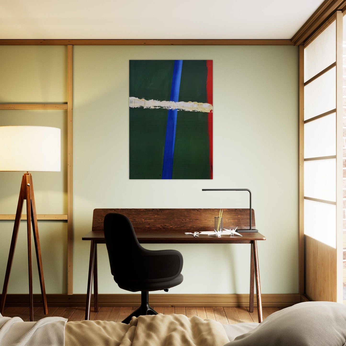 Steek 1 - 2005 - Raoul De Keyser Brushed Aluminum Print - 70x100 cm / 28x40 inches | Raoul De Keyser Aluminum Print | Raoul De Keyser Prints