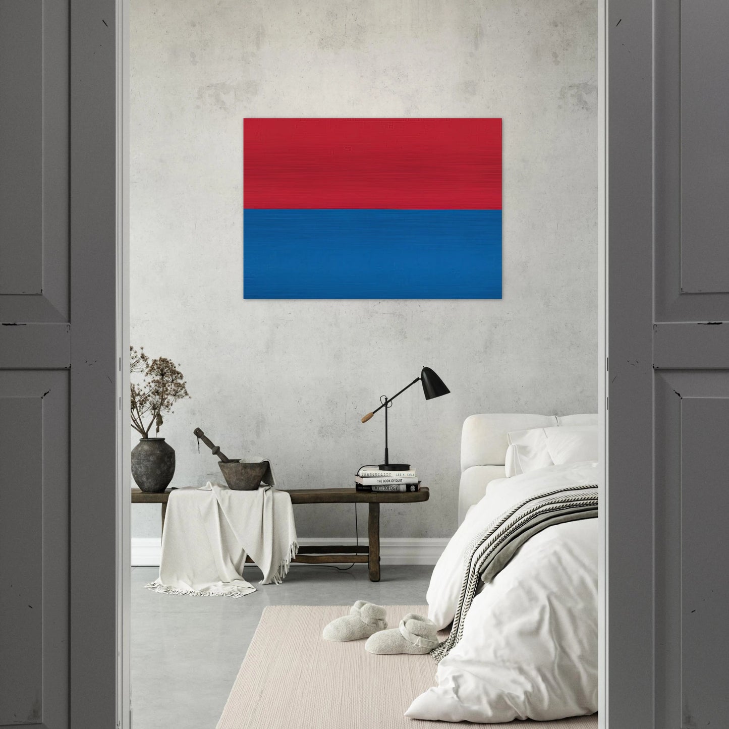UNKNOWN TITLE - BLINKY PALERMO Brushed Aluminum Print - 70x100 cm / 28x40 inches | BLINKY PALERMO Aluminum Print | BLINKY PALERMO Prints
