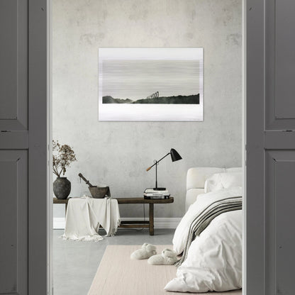 HOLLYWOOD 1969 - Edward Ruscha Brushed Aluminum Print - 70x100 cm / 28x40 inches | Edward Ruscha Aluminum Print | Edward Ruscha Prints