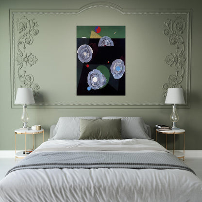 Scallops flower - Max Ernst Brushed Aluminum Print - 70x100 cm / 28x40 inches | Max Ernst Aluminum Print | Max Ernst Prints