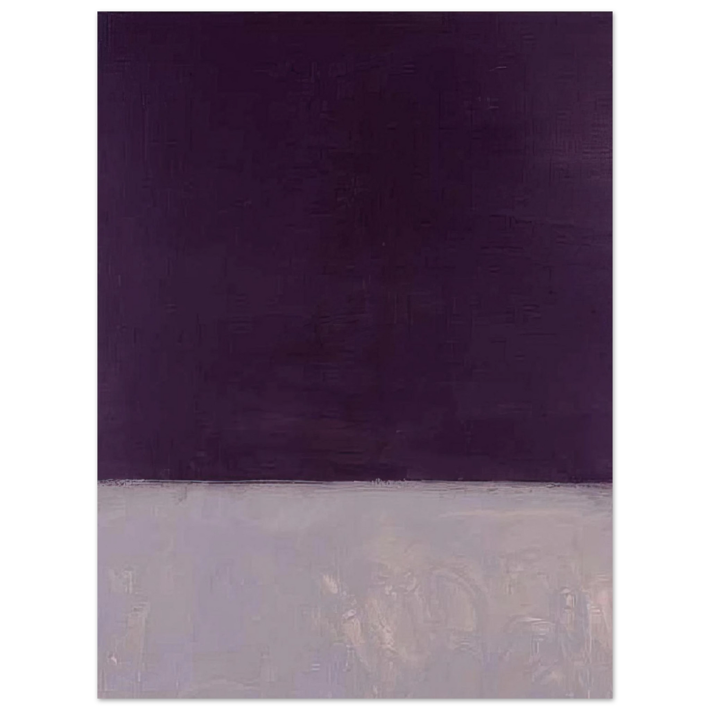 Mark Rothko - Untitled Black and Gray - 1970 Wall Art - 21x29.7 cm / 8x12" - Fine Art Poster-canvas - -