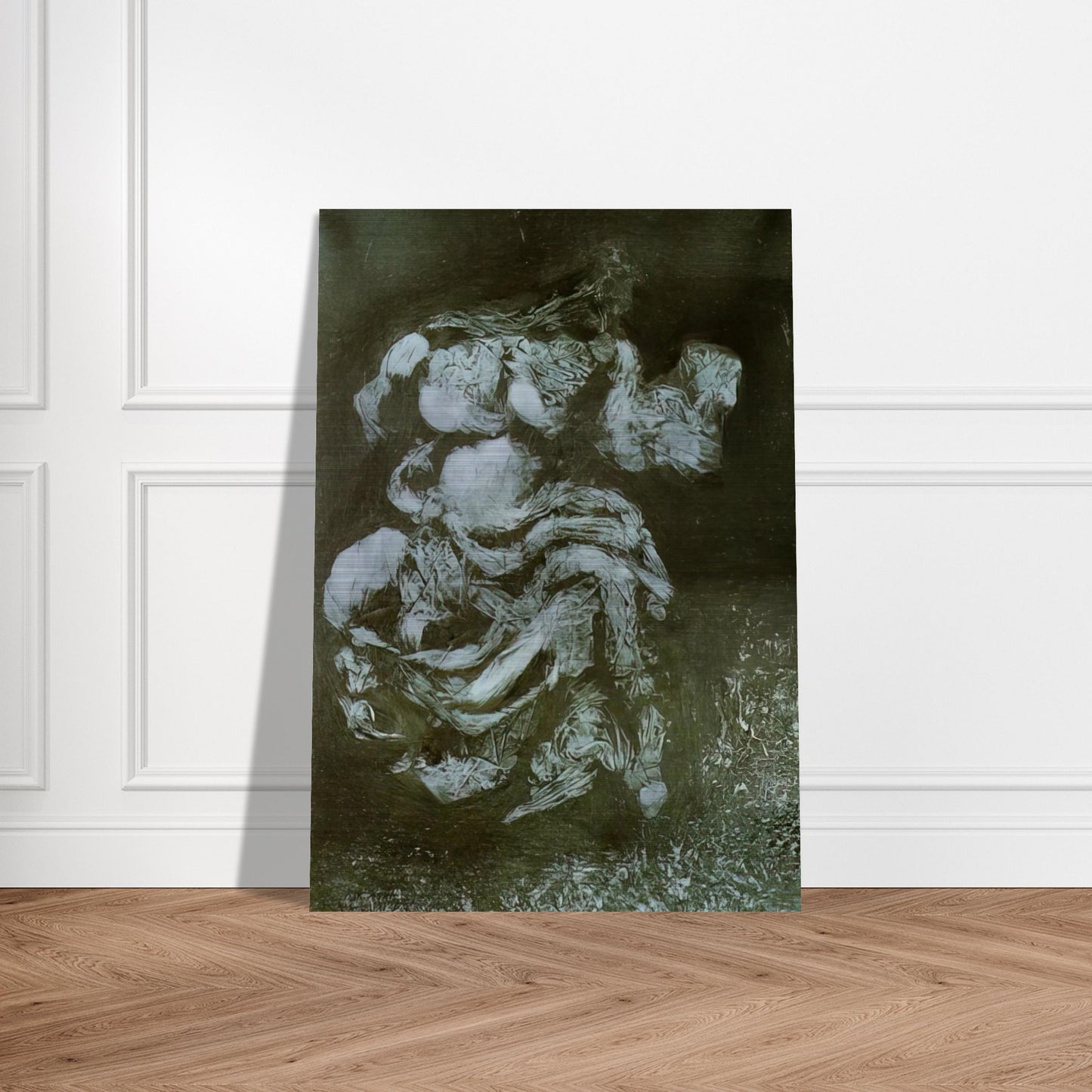 A FATE OF THE PARTHENON - Salvador Dali Brushed Aluminum Print - 70x100 cm / 28x40 inches | Salvador Dali Aluminum Print | Salvador Dali Prints