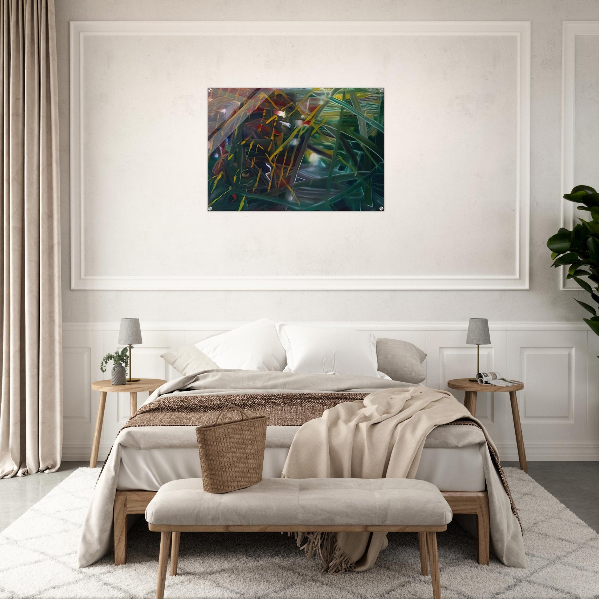 ABSTRACT PAINTING NO 439 - Gerhard Richter Acrylic Print - 70x100 cm / 28x40″ inches