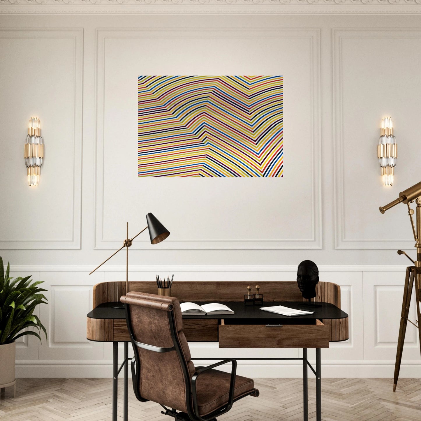 Retine ma jolie - Marcel Barbeau Brushed Aluminum Print - 70x100 cm / 28x40 inches | Marcel Barbeau Aluminum Print | Marcel Barbeau Prints