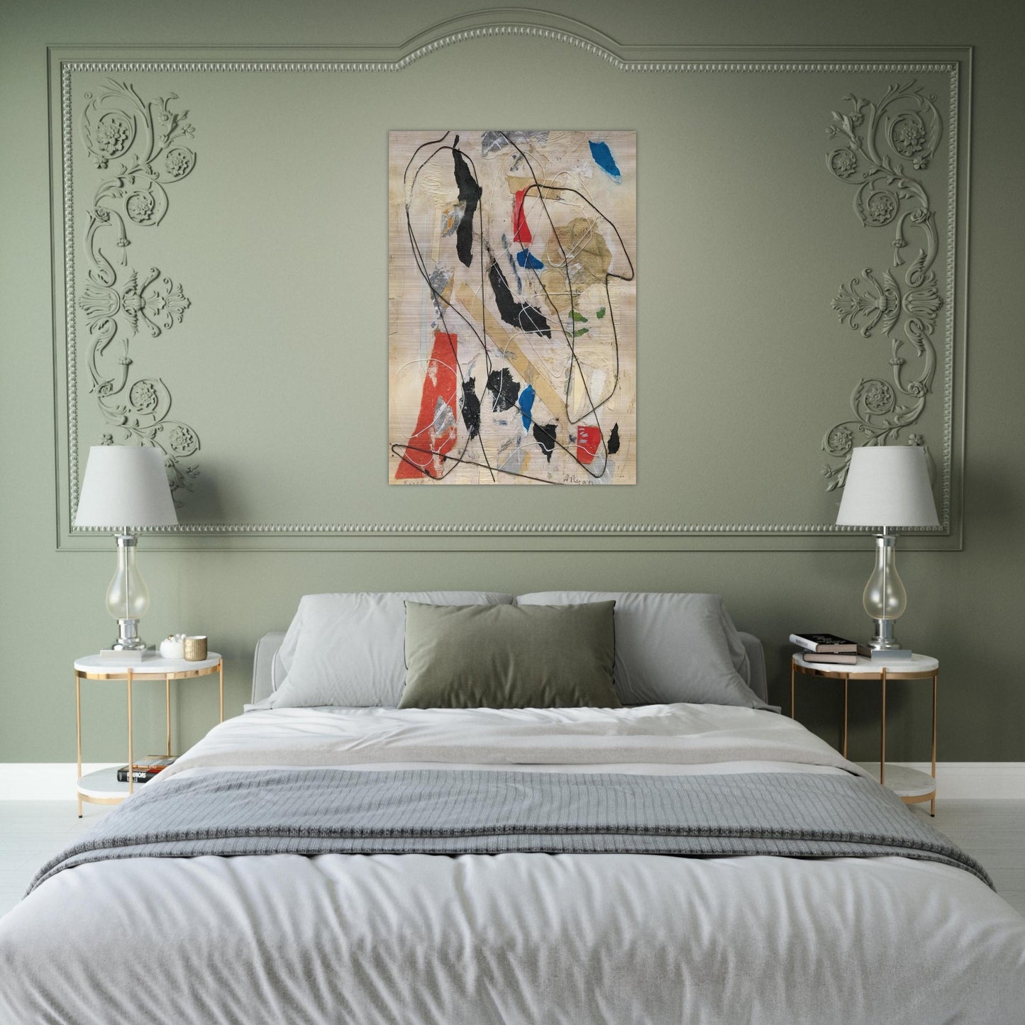 Number 236 - Abstract Expressionism - Anne Ryan Brushed Aluminum Print - 70x100 cm / 28x40 inches | Anne Ryan Aluminum Print | Anne Ryan Prints