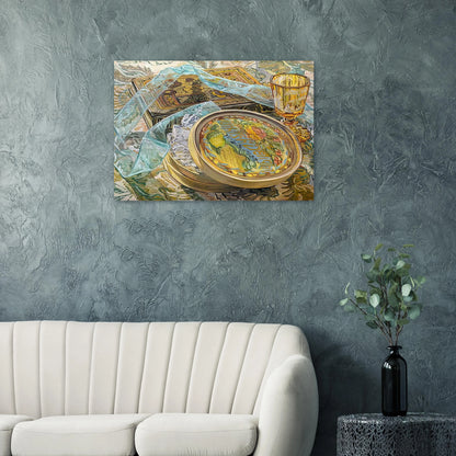 TURKISH DELIGHT 2003 - Janet Fish Brushed Aluminum Print - 70x100 cm / 28x40 inches | Janet Fish Aluminum Print | Janet Fish Prints