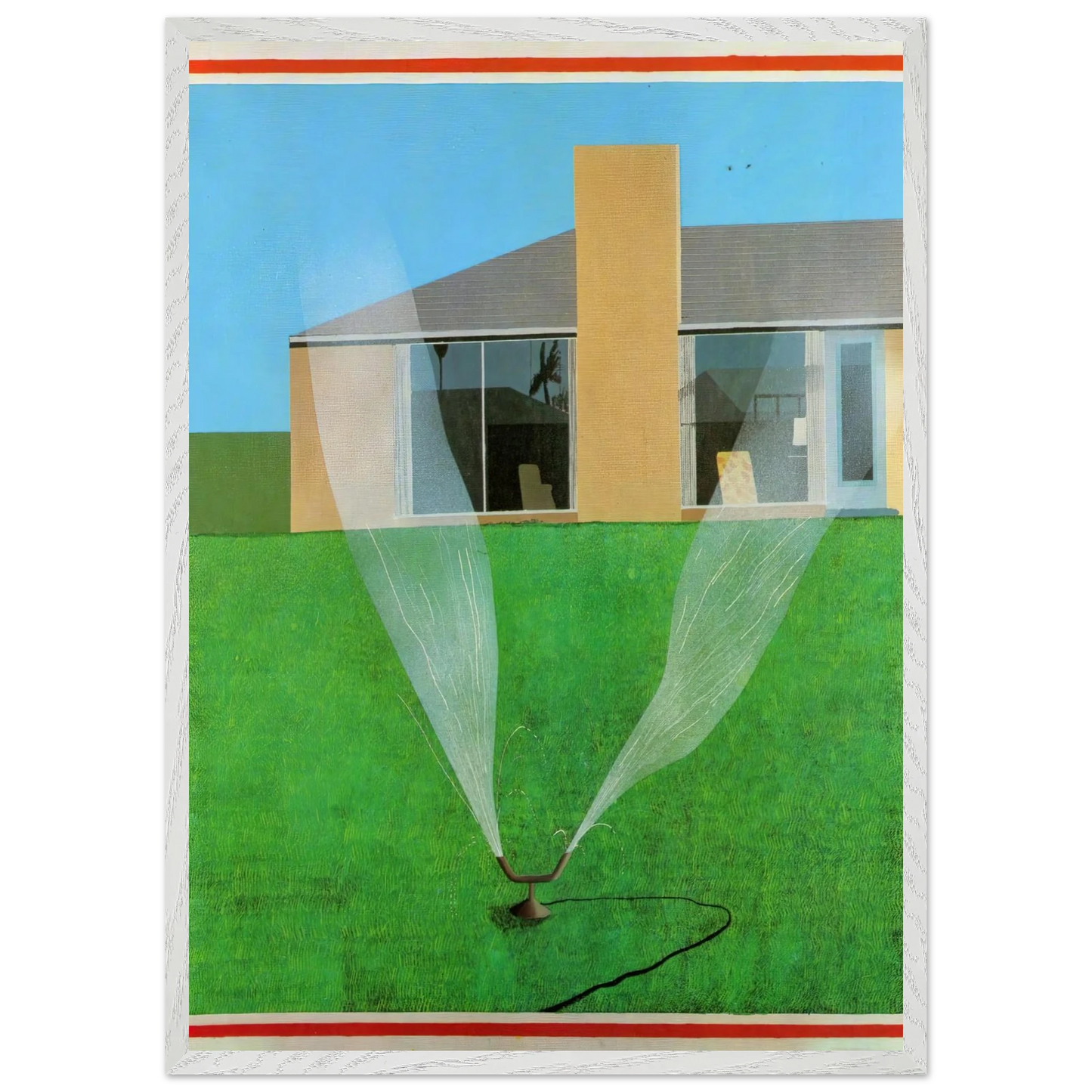 David Hockney - David Hockney Wall art - A1 (59.4 x 84.1  cm) - Fine Art Poster-canvas - -