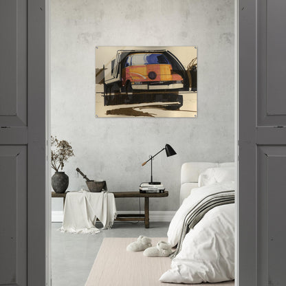 Syd Mead - Syd Mead Acrylic Print - 70x100 cm / 28x40″ inches | Syd Mead Wall Art | Syd Mead Prints