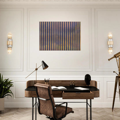 Untitled - 1959 - Gene Davis Brushed Aluminum Print - 70x100 cm / 28x40 inches | Gene Davis Aluminum Print | Gene Davis Prints