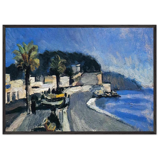 NOT IDENTIFIED 10 N1 - Henri Matisse 70x100 cm / 28x40 inches Framed Art Print – Black Wooden Frame