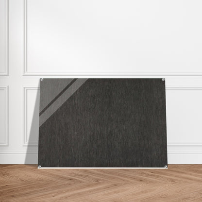 Black with White Lines, Vertical Not Touching - Sol LeWitt Acrylic Print - 70x100 cm / 28x40″ inches | Sol LeWitt Wall Art | Sol LeWitt Prints
