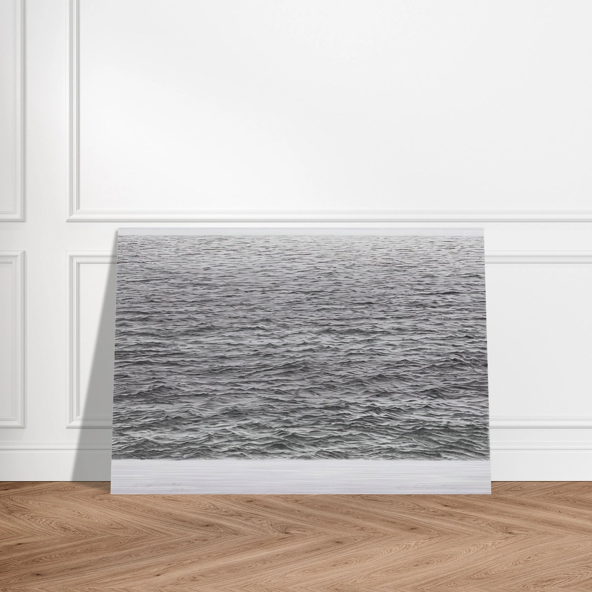 DRYPOINT OCEAN SURFACE 1983 - Vija Celmins Brushed Aluminum Print - 70x100 cm / 28x40 inches | Vija Celmins Aluminum Print | Vija Celmins Prints