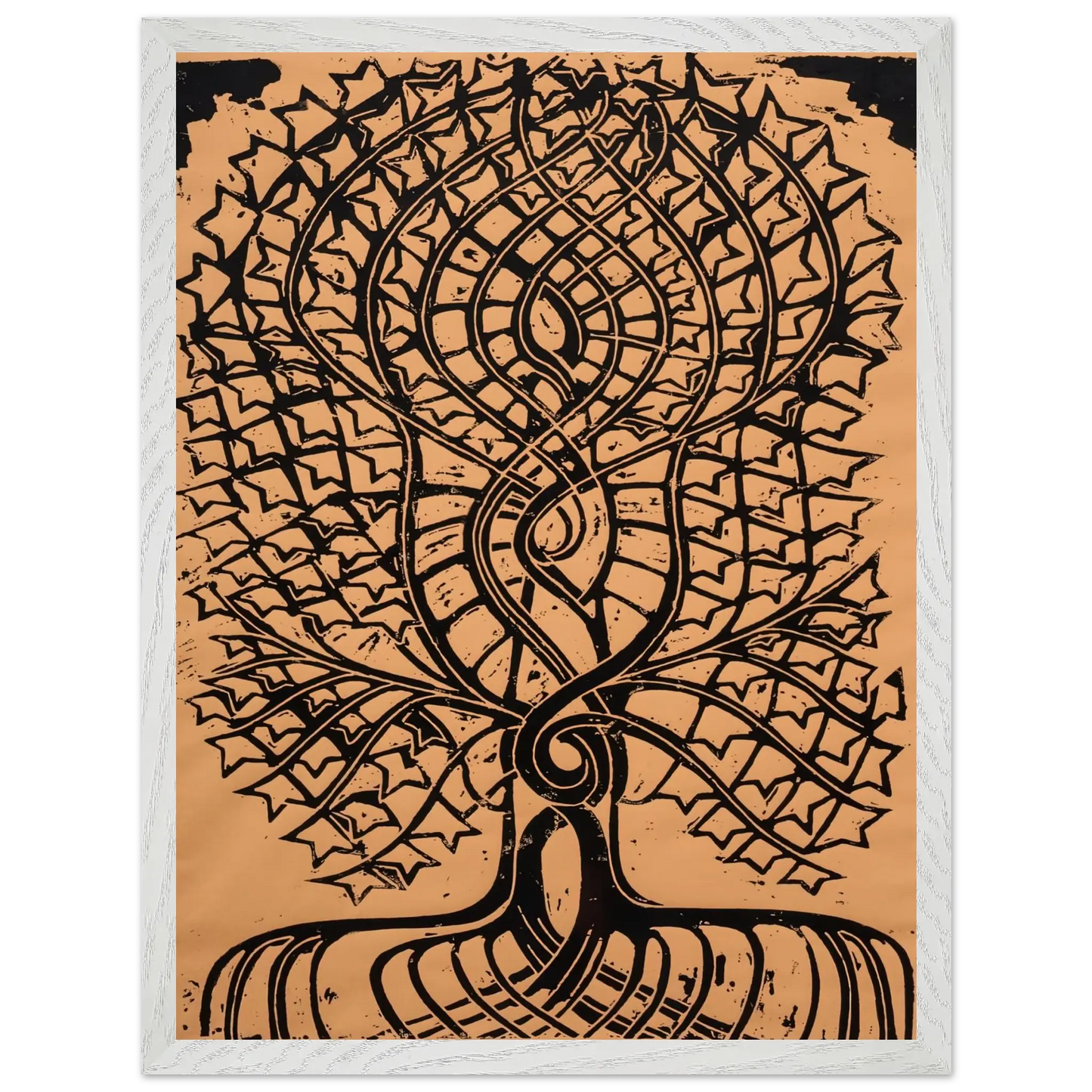 Walter Inglis Anderson - Walter Anderson Wall art - 21x29.7 cm / 8x12" - Premium Wooden Framed Poster With Fine Art Paper - Black frame