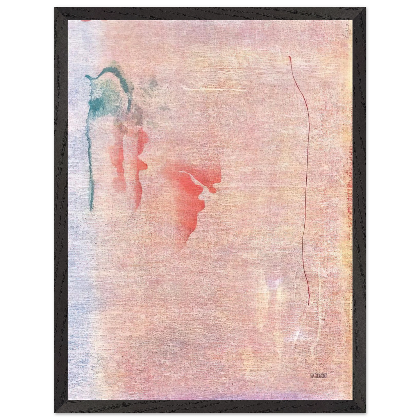 Helen Frankenthaler - Cedar Hill - 1983 Wall art - 45x60 cm / 18x24 inches - Fine Art Poster-canvas - -