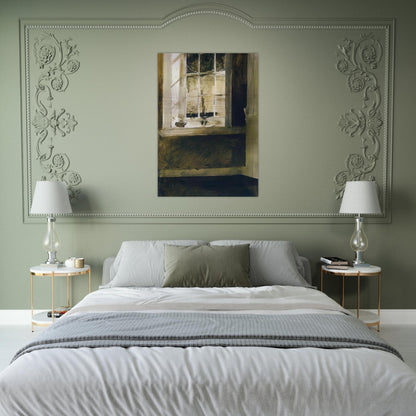 GROUNDHOG DAY 4 - Andrew Wyeth Brushed Aluminum Print - 70x100 cm / 28x40 inches | Andrew Wyeth Aluminum Print | Andrew Wyeth Prints