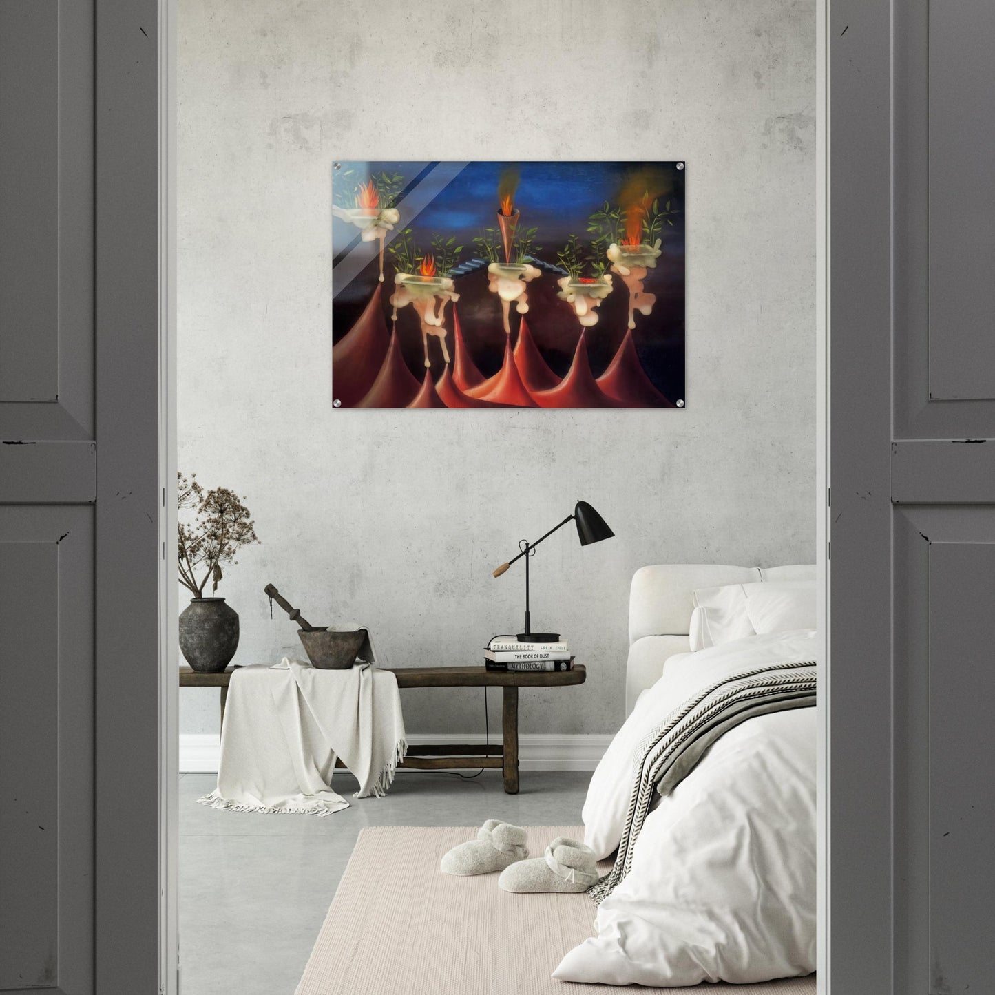 THE DESIRE - Remedios Varo Acrylic Print - 70x100 cm / 28x40″ inches