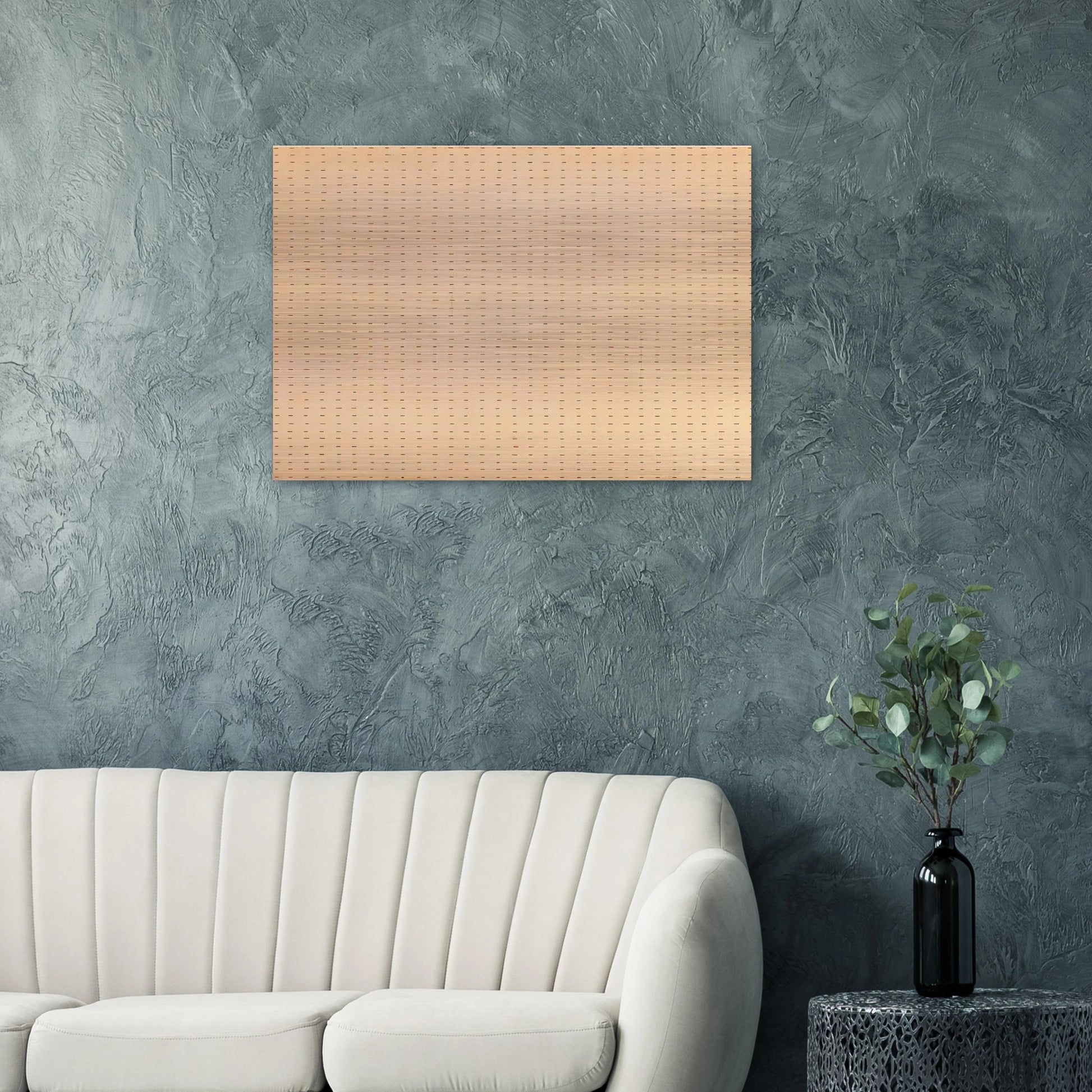 Untitled  White Flower  - Agnes Martin Brushed Aluminum Print - 70x100 cm / 28x40 inches | Agnes Martin Aluminum Print | Agnes Martin Prints