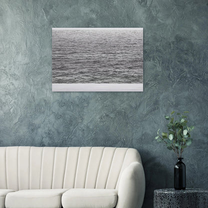 DRYPOINT OCEAN SURFACE 1983 - Vija Celmins Brushed Aluminum Print - 70x100 cm / 28x40 inches | Vija Celmins Aluminum Print | Vija Celmins Prints