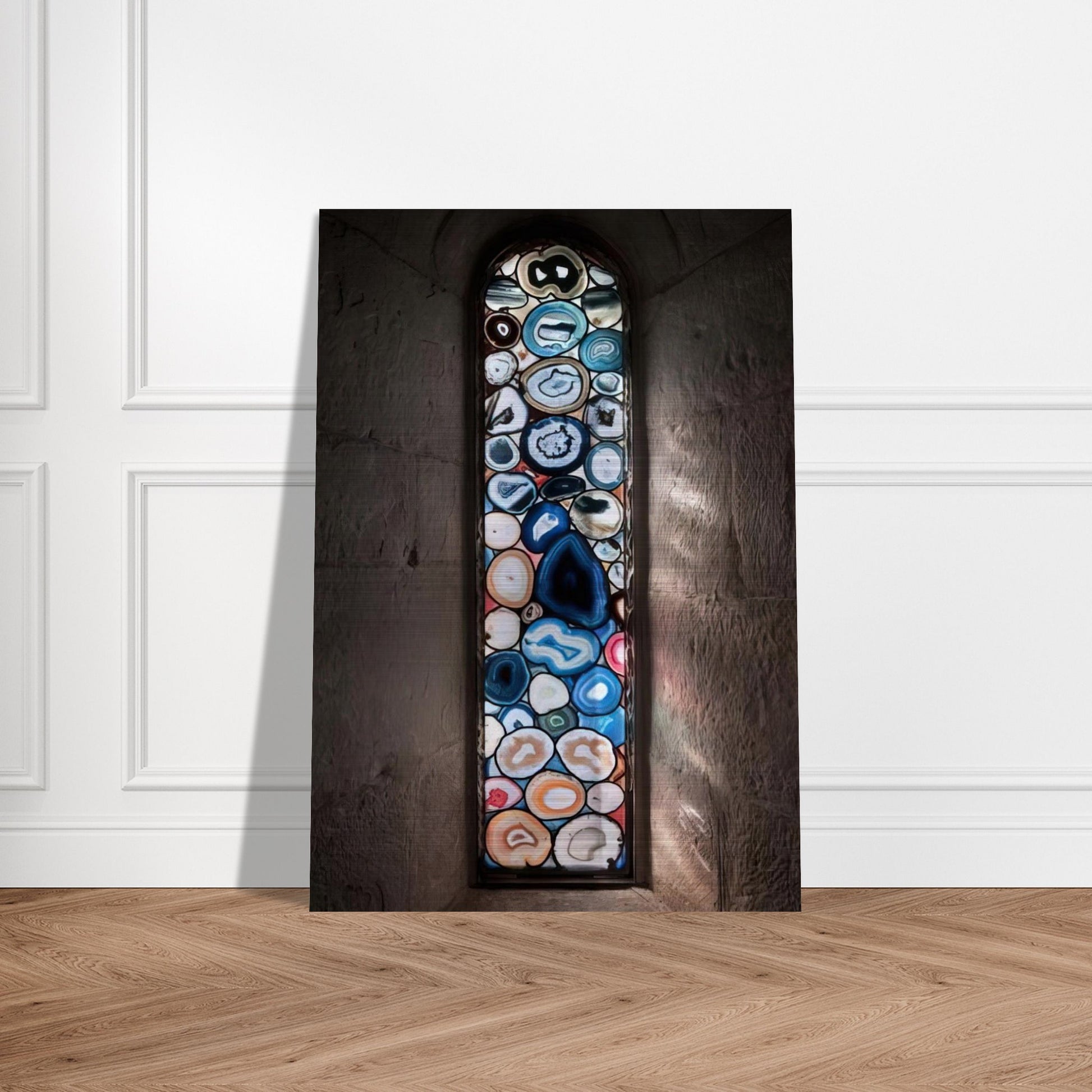 AHATFENSTER 2009 - Sigmar Polke Brushed Aluminum Print - 70x100 cm / 28x40 inches | Sigmar Polke Aluminum Print | Sigmar Polke Prints